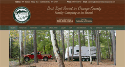 Desktop Screenshot of oaklandvalleycampground.com